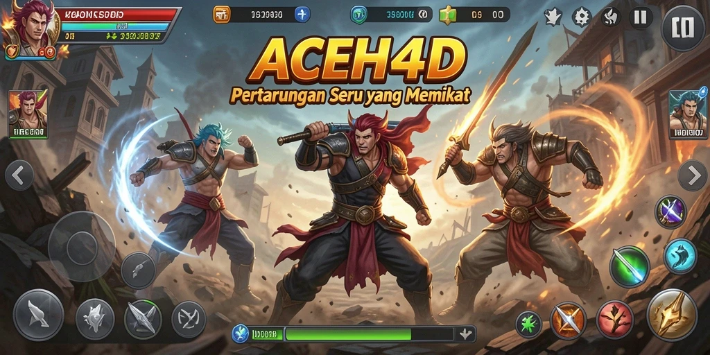Gameplay seru dan menegangkan dalam ACEH4D dengan pertarungan yang mendebarkan.
