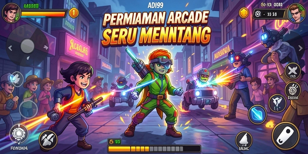 Tampilan gameplay seru dari ADI99 yang menantang.