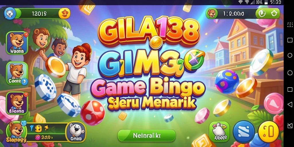 Tampilan gameplay seru di GILA138 dengan aksi Bingo yang mengasyikkan.
