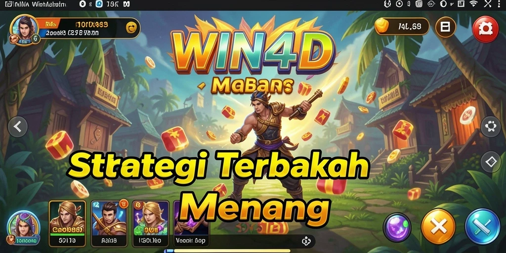 Screenshot gameplay WIN4D menunjukkan strategi cerdas dan aksi menegangkan.