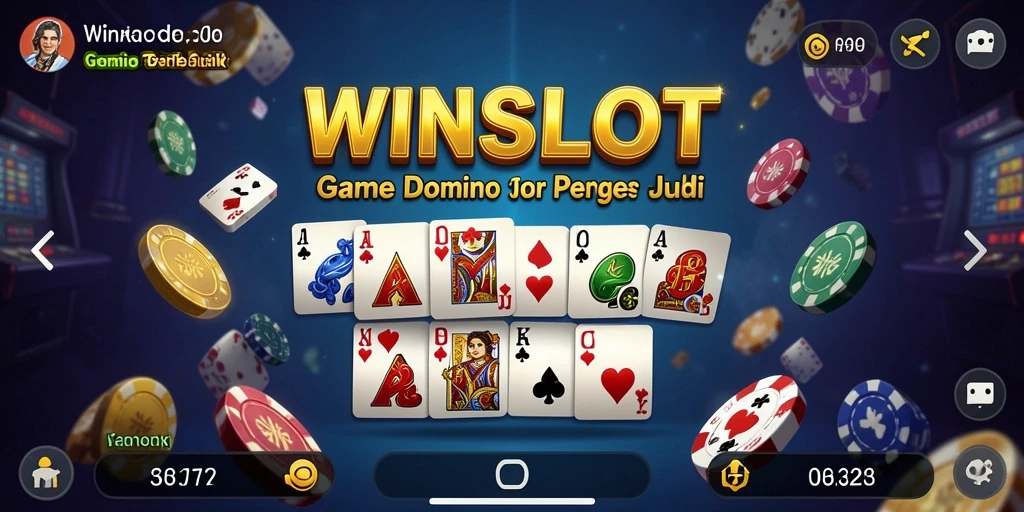 Screenshot gameplay WINSLOT yang menarik dengan suasana Domino.