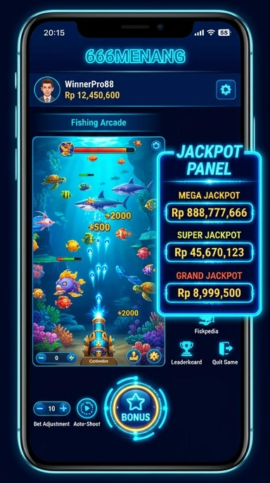 Screenshot antarmuka pengguna aplikasi 666menang yang menarik.